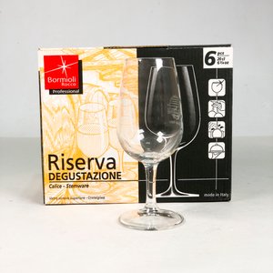 Seis Copas de Vino Italianas Bormioli "Riserva Degustazione" en Caja - imagen 3