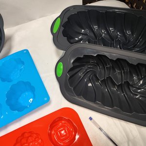 Lote de 5 Moldes de Silicona para Repostería, Nuevos - imagen 5