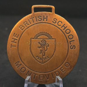 Medalla "The British Schools Montevideo" "Asoc. Rural de San José Ing. Agr." - imagen 2