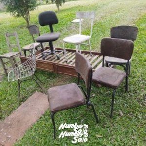 Lote de Sillas Varias y Base de Cama Marinera - imagen 2