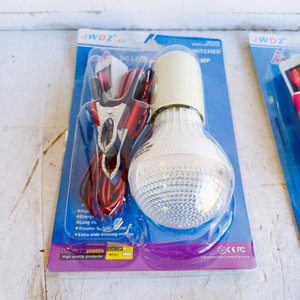 Set de 5 Lámparas Piloto LED 12V con Pinzas y Interruptor - imagen 2