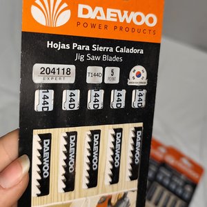 Blisters Hojas Sierra Caladora Daewoo Expert 204118 - imagen 3