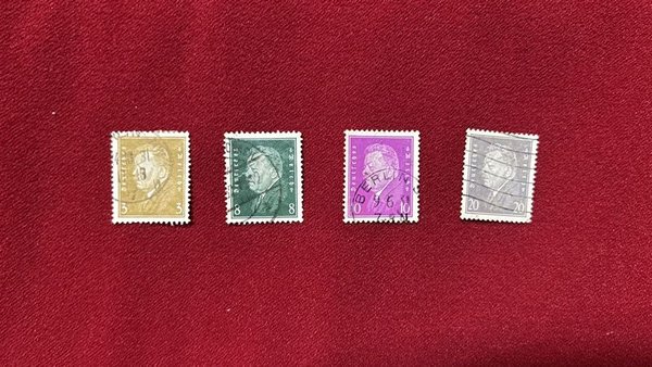 4 Sellos Alemanes de Colección - imagen 1