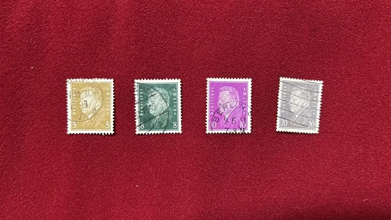 4 Sellos Alemanes de Colección