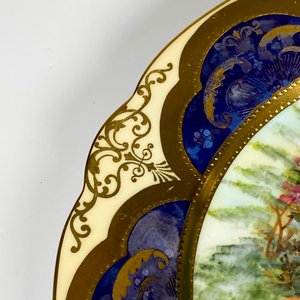 Plato de porcelana francesa damas, diámetro 24 cm - imagen 4