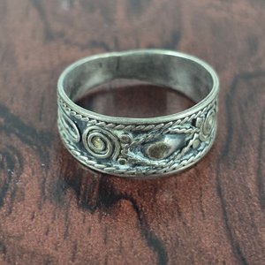 Anillo Antiguo de Plata 925 con Diseño Celta - imagen 1