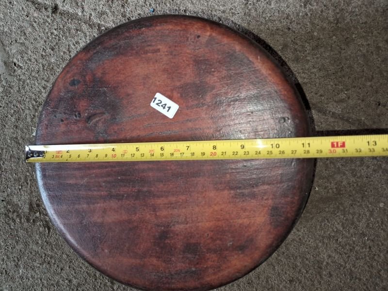 Mesa ratona en madera y marmol con banco en madera - imagen 10