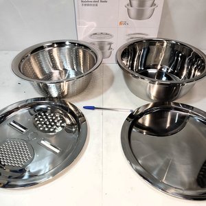 Bowl Multifunción Acero Inoxidable 4 en 1 con Rallador - imagen 1