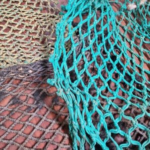 3 Tramos de Redes de Pesca Surtidas para Decoración o Uso Recreativo - imagen 3