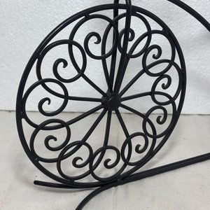 Adorno y Organizador de Hierro Forjado Estilo Bicicleta - imagen 4