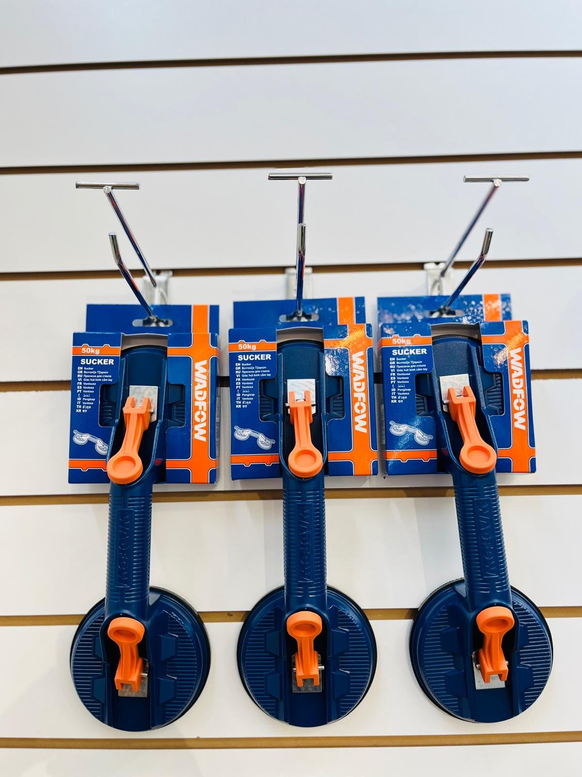 Pack x3 Ventosas Dobles Wadfow de 50kg