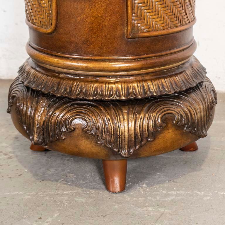 Base para mesa de mimbre con detalles - imagen 3