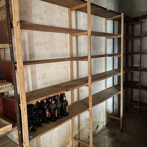 Tres Estanterías de Pino Blanco con Múltiples Estantes - imagen 3