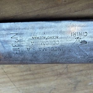 GRAN MACHETE COLOMBIANO CIRIRI ACERO ALEMAN - imagen 2
