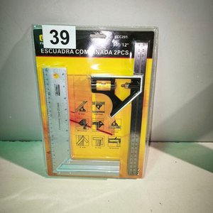 Kit Escuadra Combinada Universal 10"/12" 2 Piezas - imagen 1