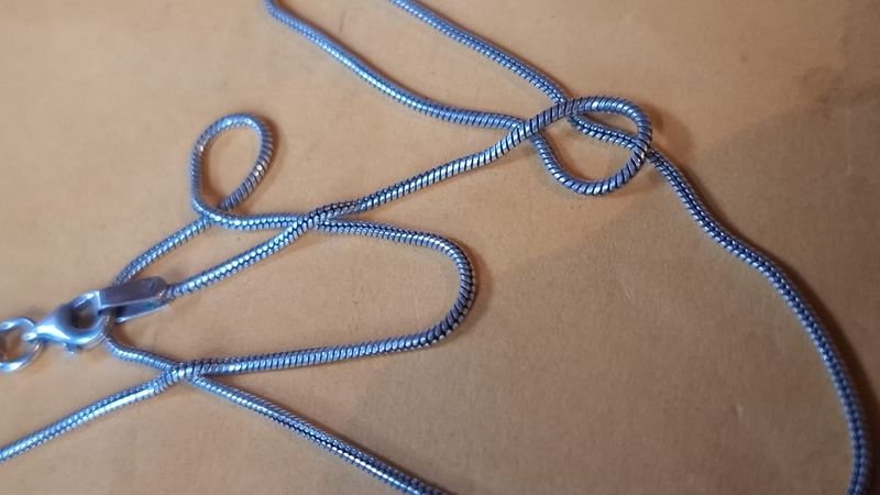 Cadena de plata 925 en excelente estado - imagen 2
