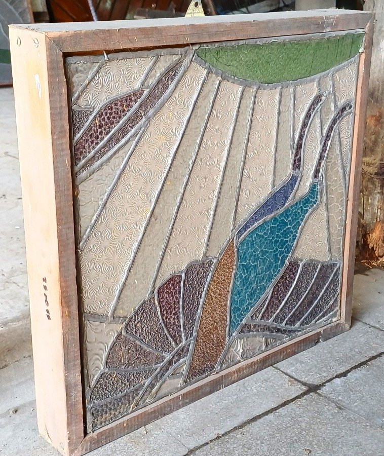 Panel de vitraux enmarcado - Arte y Decoración - imagen 5