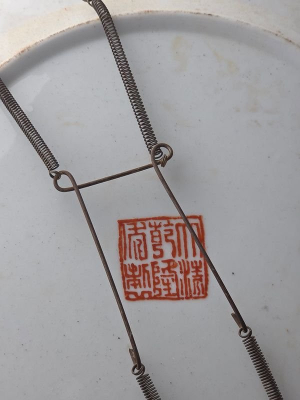 Platos de porcelana oriental pintados a mano - imagen 7