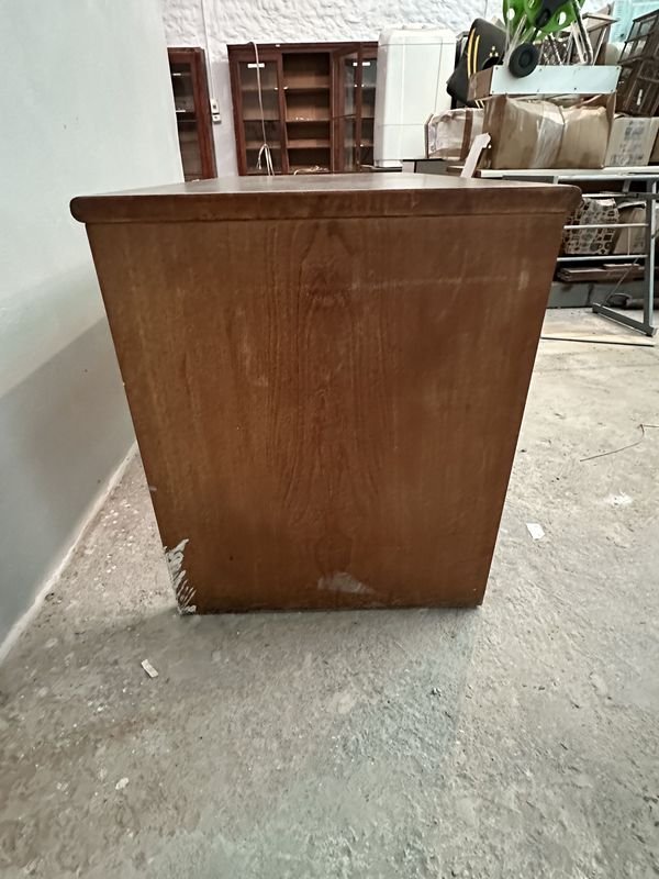 Escritorio en madera maciza antiguo - imagen 4