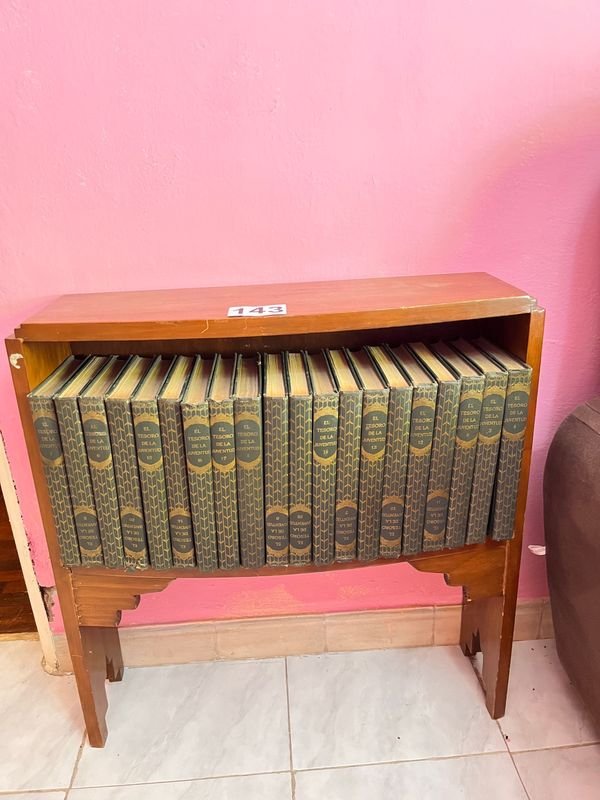 BIBLIOTECA + COLECCIÓN COMPLETA "TESORO DE LA JUVENTUD"