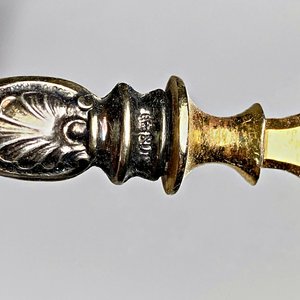 Estuche con Seis Cubiertos de Servir de Plata Decorada - imagen 5