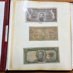 Álbum Antiguo con Colección de Billetes Uruguayos - imagen 5
