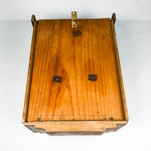 Reloj de Pared Antiguo en Madera con Péndulo y Llave - imagen 4