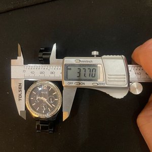 Reloj Relic Executive Black Crystal Edition Multifunción con Bisel Engastado - imagen 7