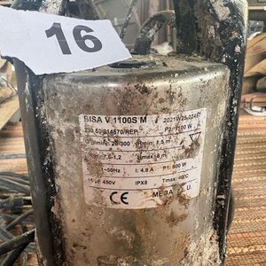 Bomba Sumergible Eléctrica Marca VISA V.1100S M - imagen 3