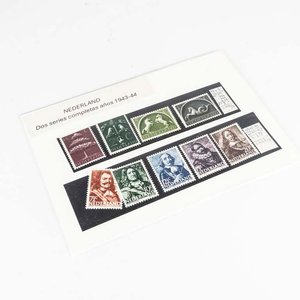 Lote anterior: Dos Series Completas de Sellos de Holanda (1943-1944)