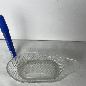 Rallador Antiguo de Vidrio Prensado - imagen 4