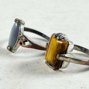 Dos Anillos con Piedras Semipreciosas - imagen 2