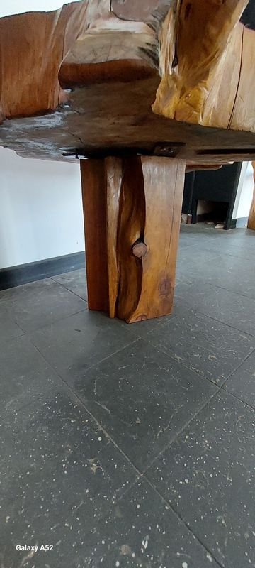 Mesa de centro rustica nueva y pesada - imagen 5