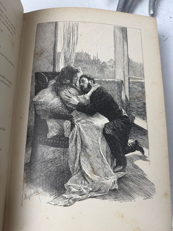 Libros completos de teatro por Francois Coppee, editorial Alphonse Lemerre, Paris 1889 - imagen 6