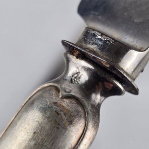 Par de Cuchillos y Tenedores de Plata 800 con Diseño Clásico - imagen 5