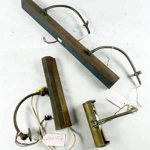 Tres Apliques para Cuadros Metálicos Vintage - imagen 2