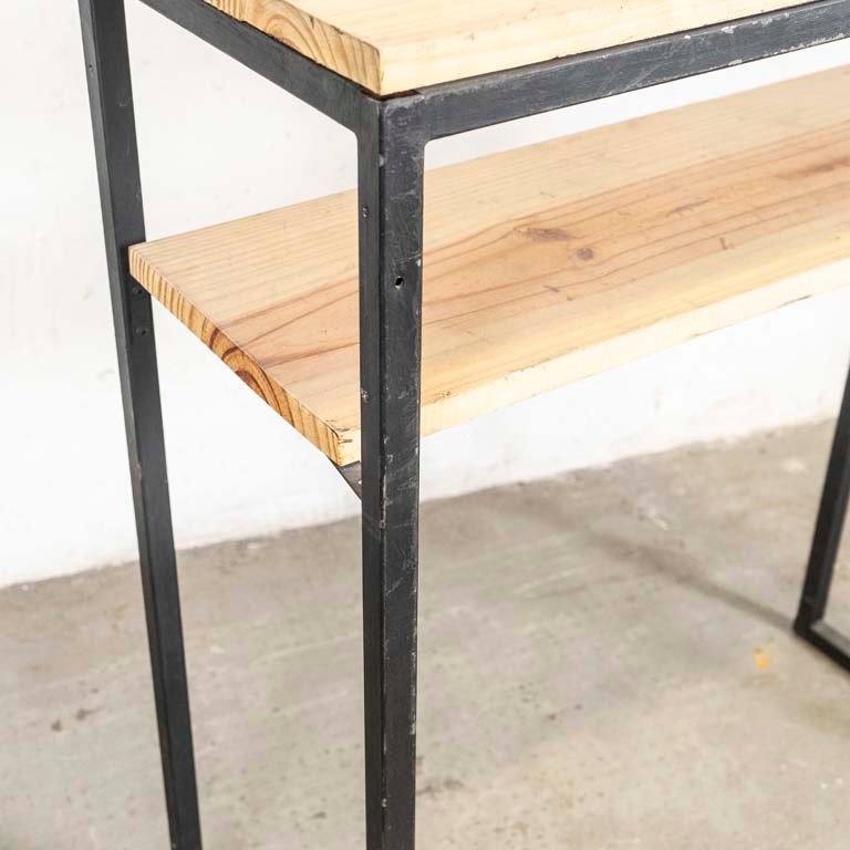 Mesa de arrimo rústica para el hogar - imagen 3