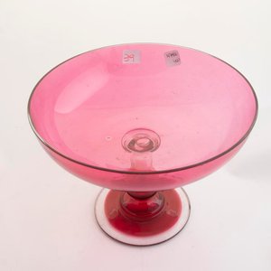 Centro de Cristal Rubí con Pie - 23cm - imagen 2