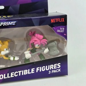 Set de 3 Figuras Coleccionables Sonic Prime de Netflix - imagen 4