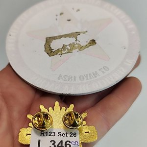 Escudo Ejército Australiano y Posavasos El Salvador - imagen 4