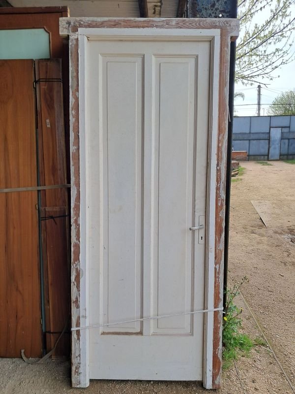 3 Puertas de Cedro Replanadas con Marcos de Pintotea