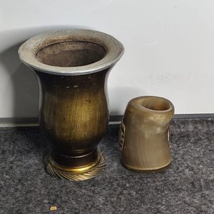 Dos Mates: Uno de Guampa con Caballo y Otro "Rancherita" Nuevo - imagen 5