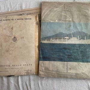 Lote de Libros y Revistas Italianas Antiguas - imagen 2