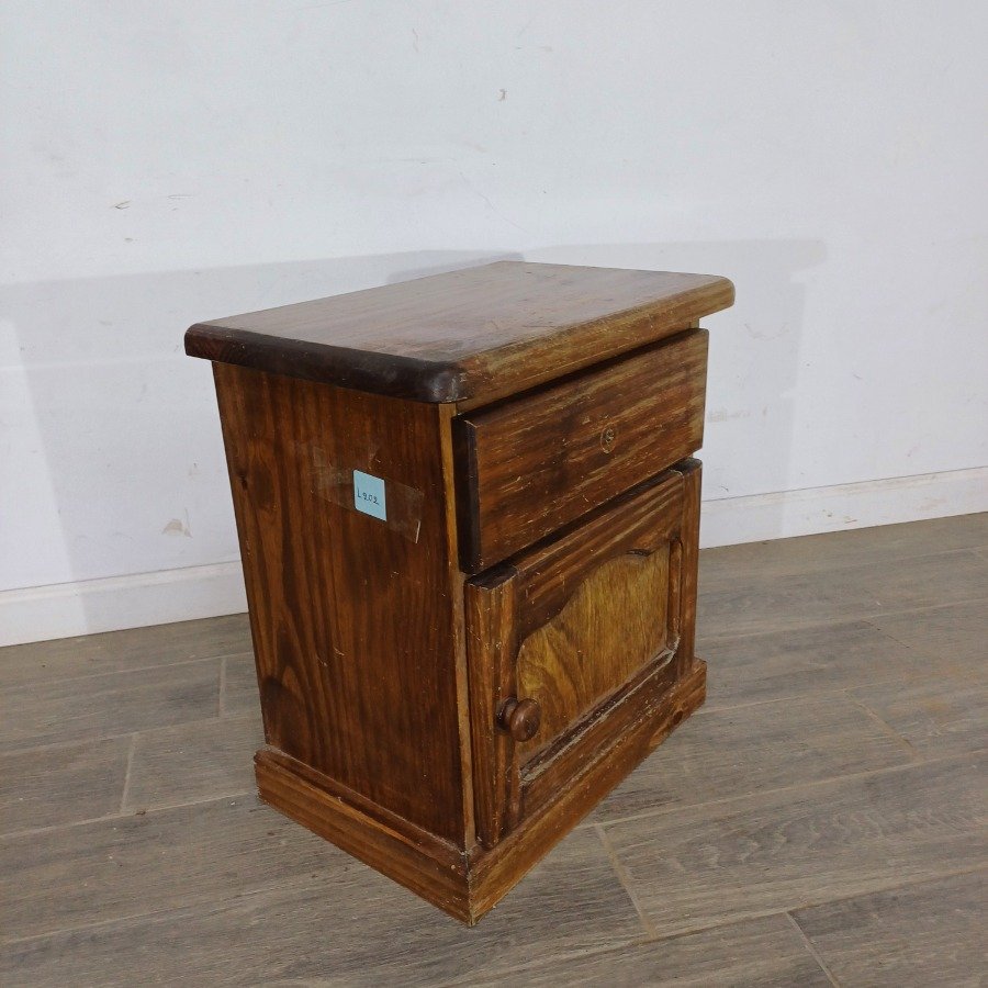 Mesa de luz en madera maciza para hogar - imagen 3