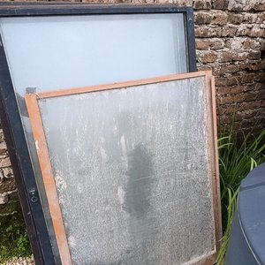 Lote de 5 Hojas de Ventana Corrediza con Vidrio - imagen 1