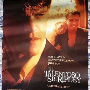 Lote anterior: Poster Original Cine "El Talentoso Sr. Ripley" (1999) - Matt Damon, Jude Law