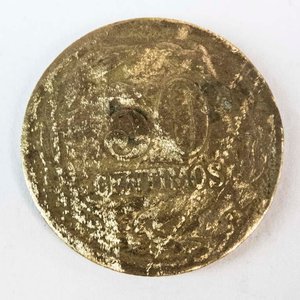 Lote siguiente: Moneda de Bronce Paraguay 50 Centésimos Año 1944
