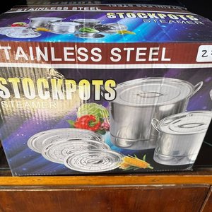 Juego de Ollas "Stockpots" de Acero Inoxidable - imagen 2