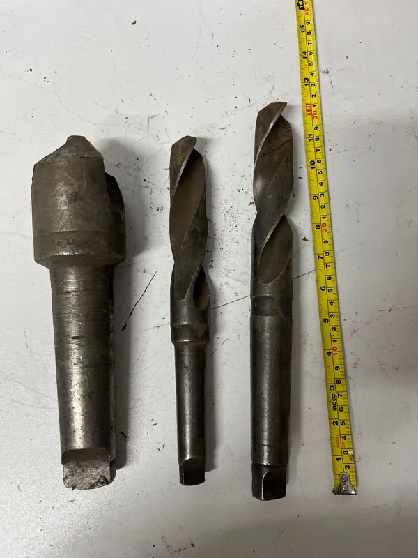 3 Brocas para Torno de Metal, Diferentes Medidas - imagen 1