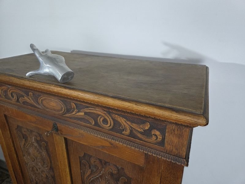 Aparador en roble estilo Reina Ana. - Muebles antiguos de alta calidad - imagen 8